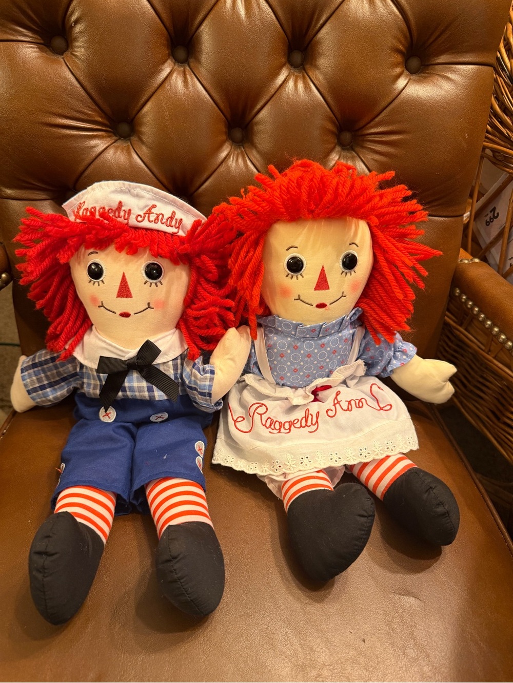 Raggedy Ann & Andy doll Set